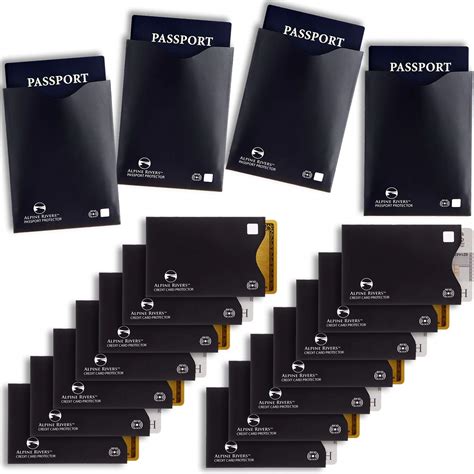 rfid passport and credit card shielding sleeves|passport card protective sleeve.